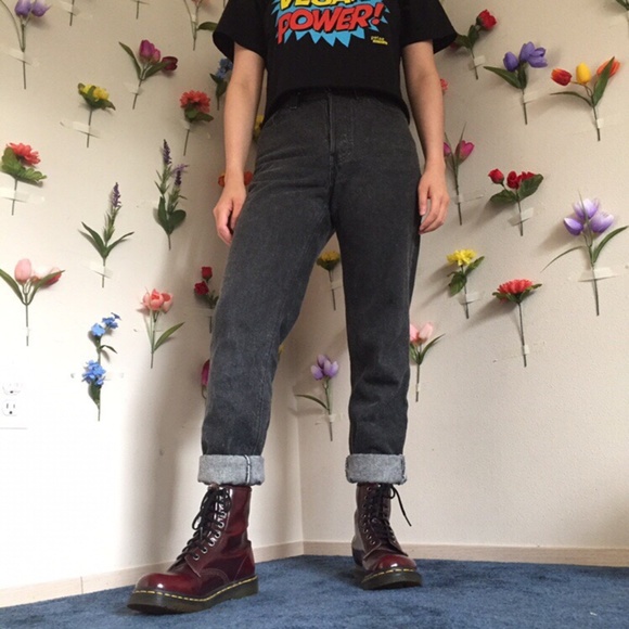 RARE BLACK VINTAGE LEVIS 501 - Picture 1 of 4
